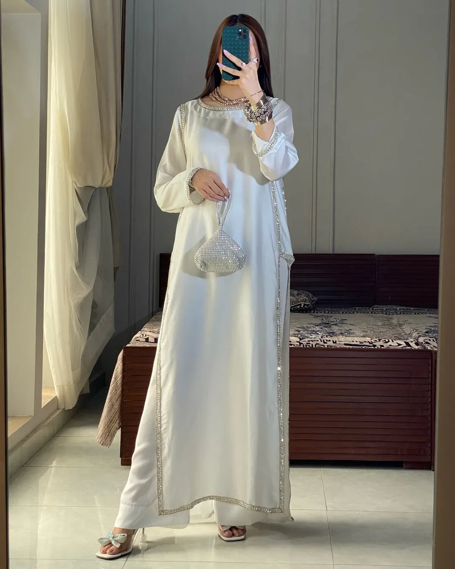 Eshira Classic Grace Ivory Suit Set