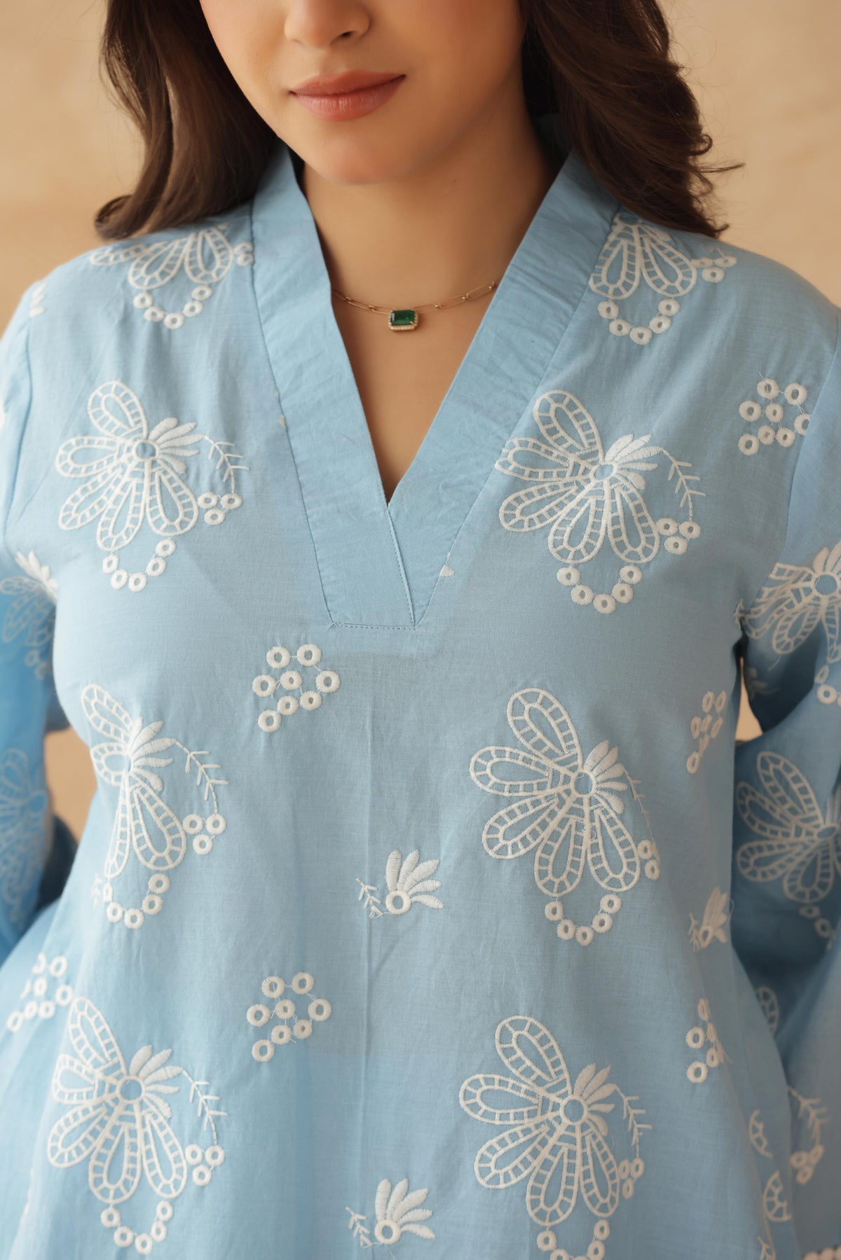 Blue Pearl Co-ord Set