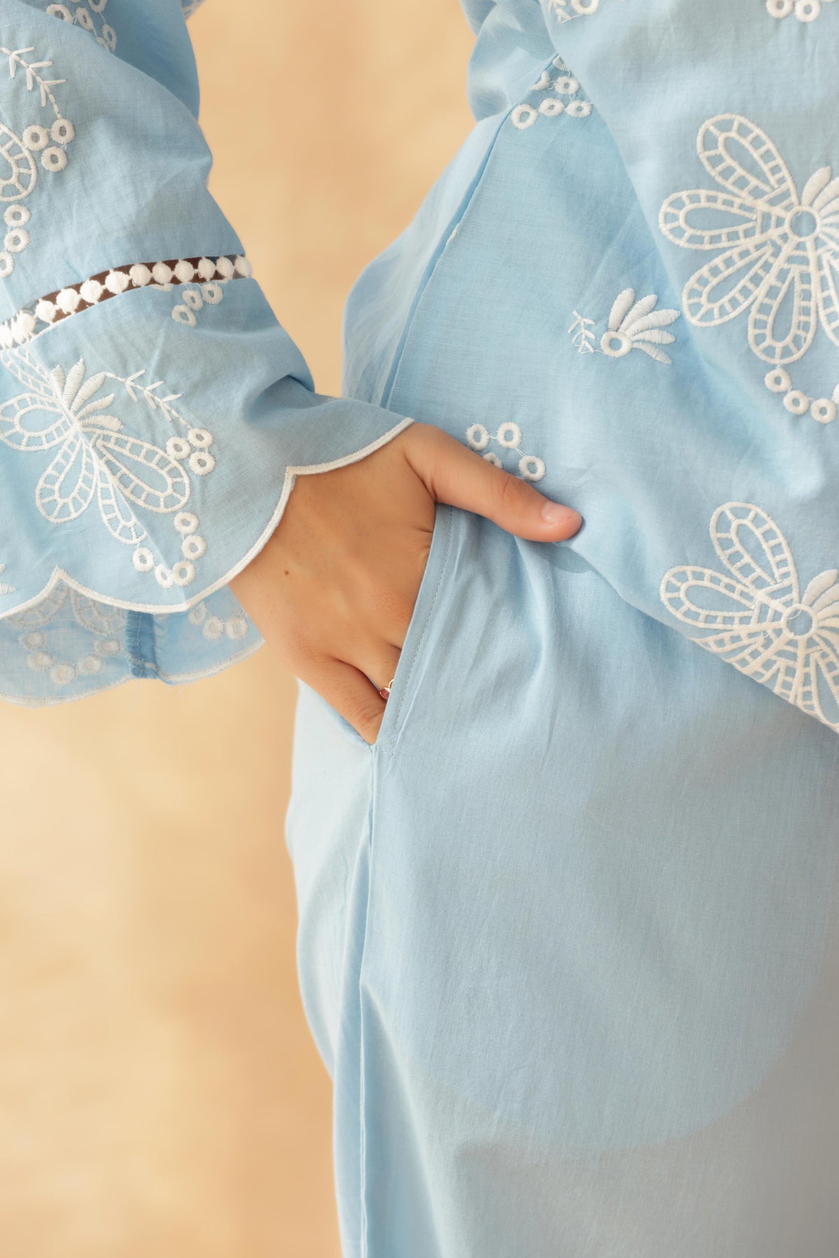 Blue Pearl Co-ord Set