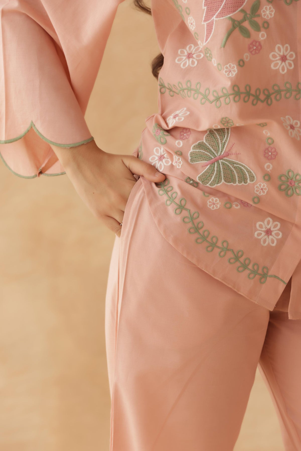 Garden Melody Co-ord Set-Pink