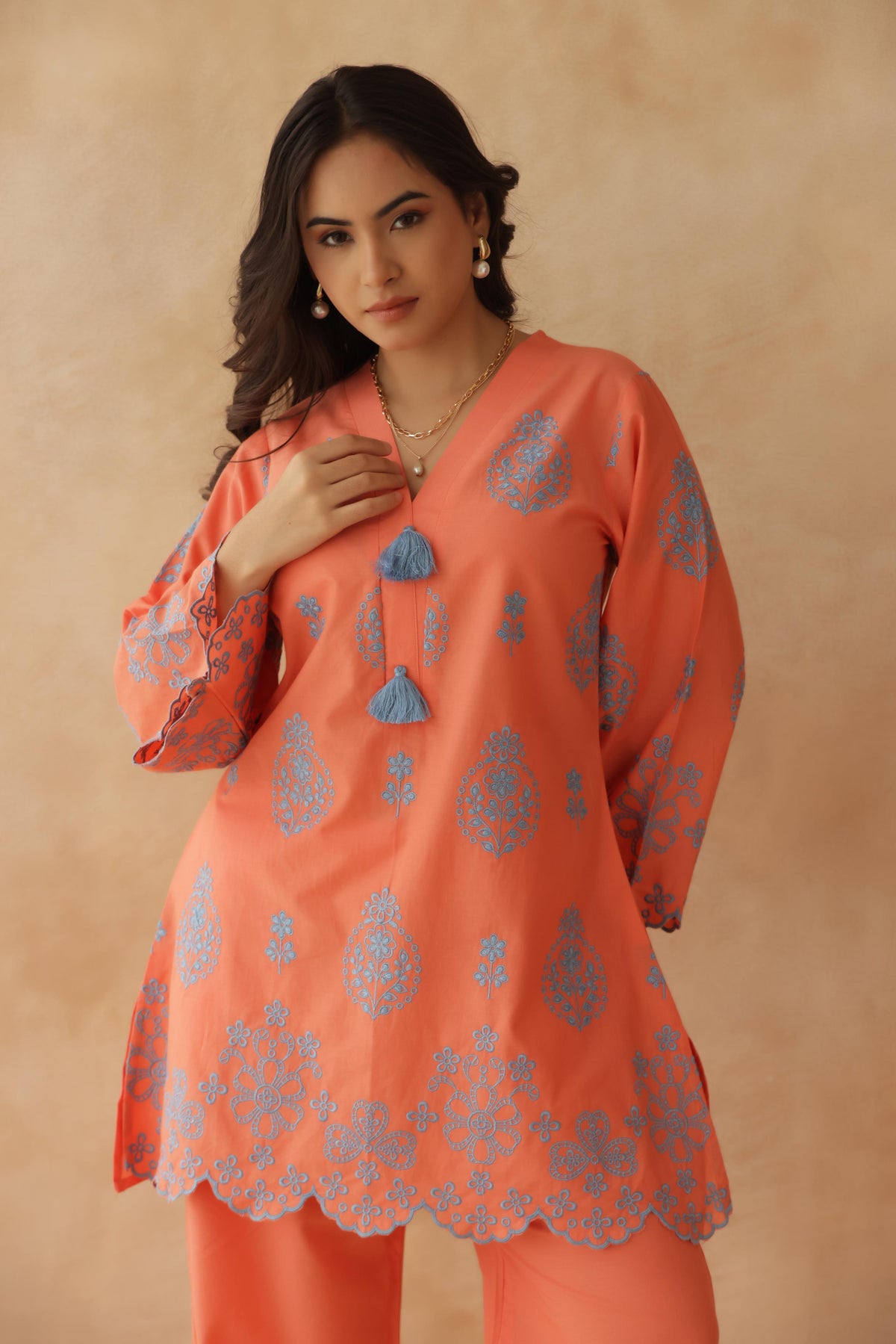 Apricot Aura Co-ord Set