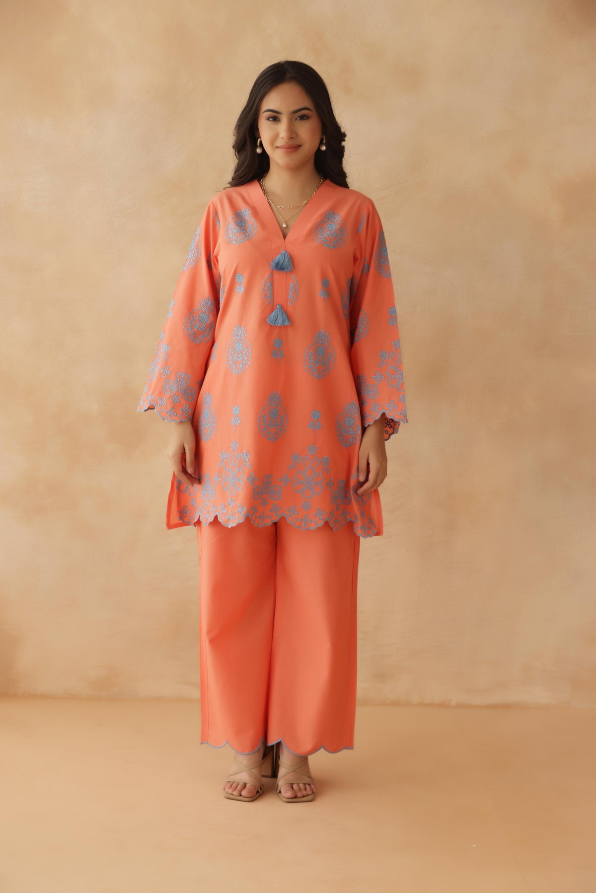 Apricot Aura Co-ord Set