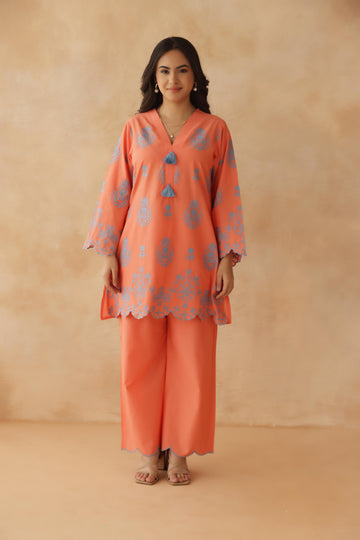 Apricot Aura Co-ord Set