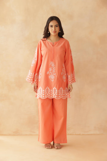 Coral Bloom Co-ord Set