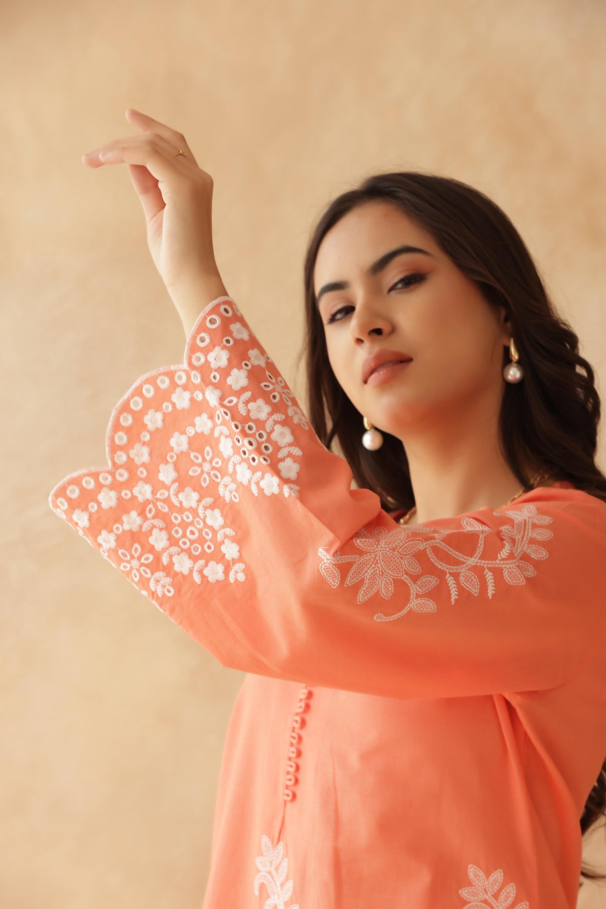 Coral Bloom Co-ord Set