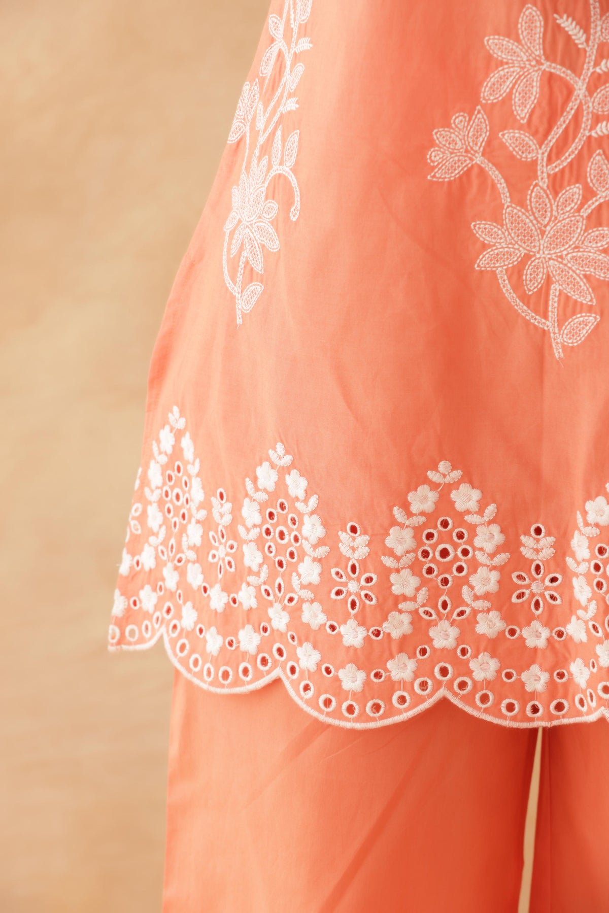 Coral Bloom Co-ord Set