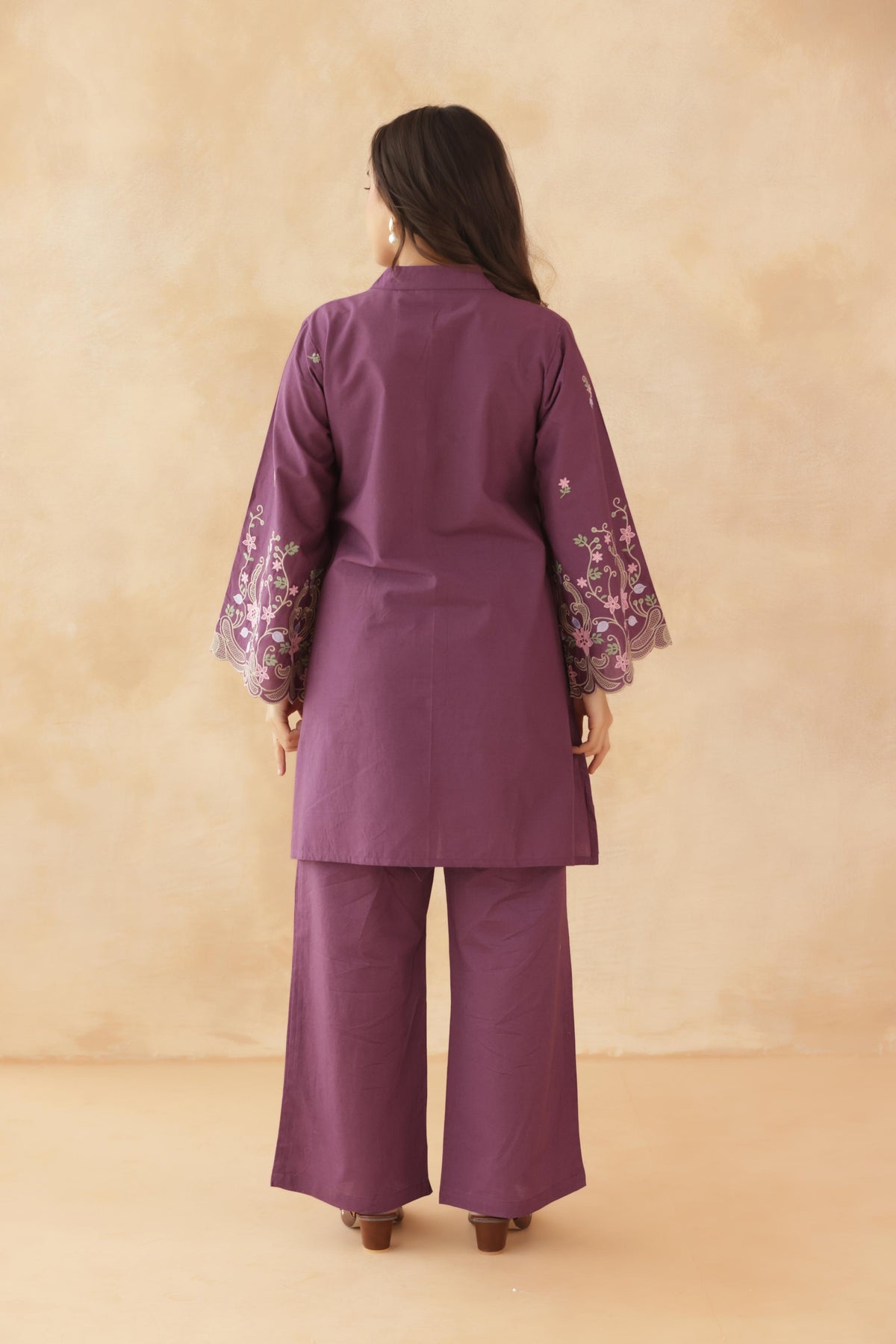 Plum Petals Co-ord Set