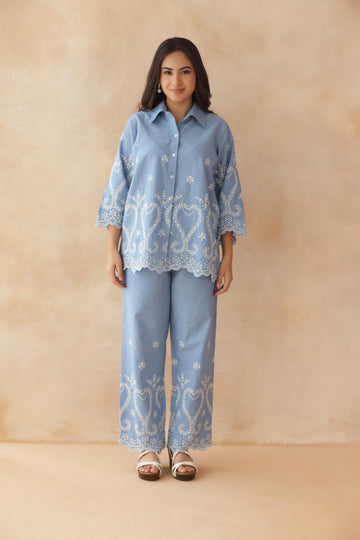 Blooming Azure Co-ord Set