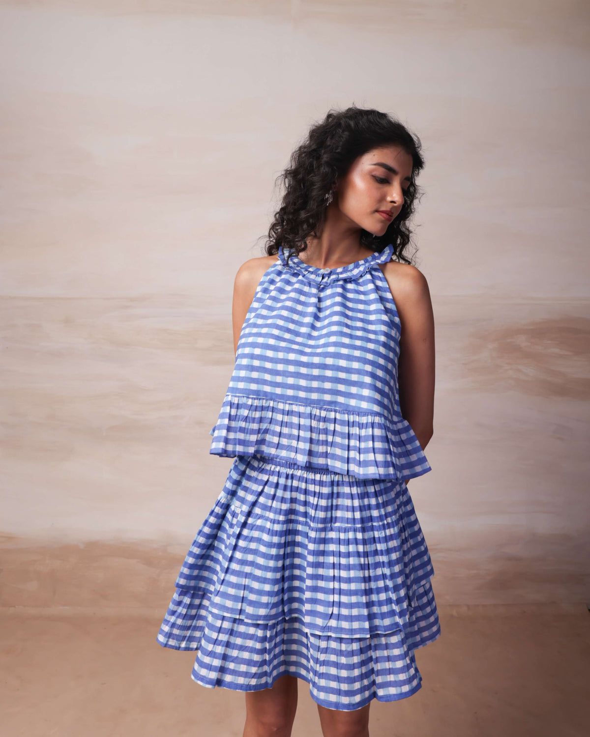 Coastal Gingham Co-ord Set