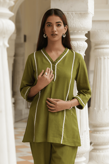 Oliva Cotton Cord-Set