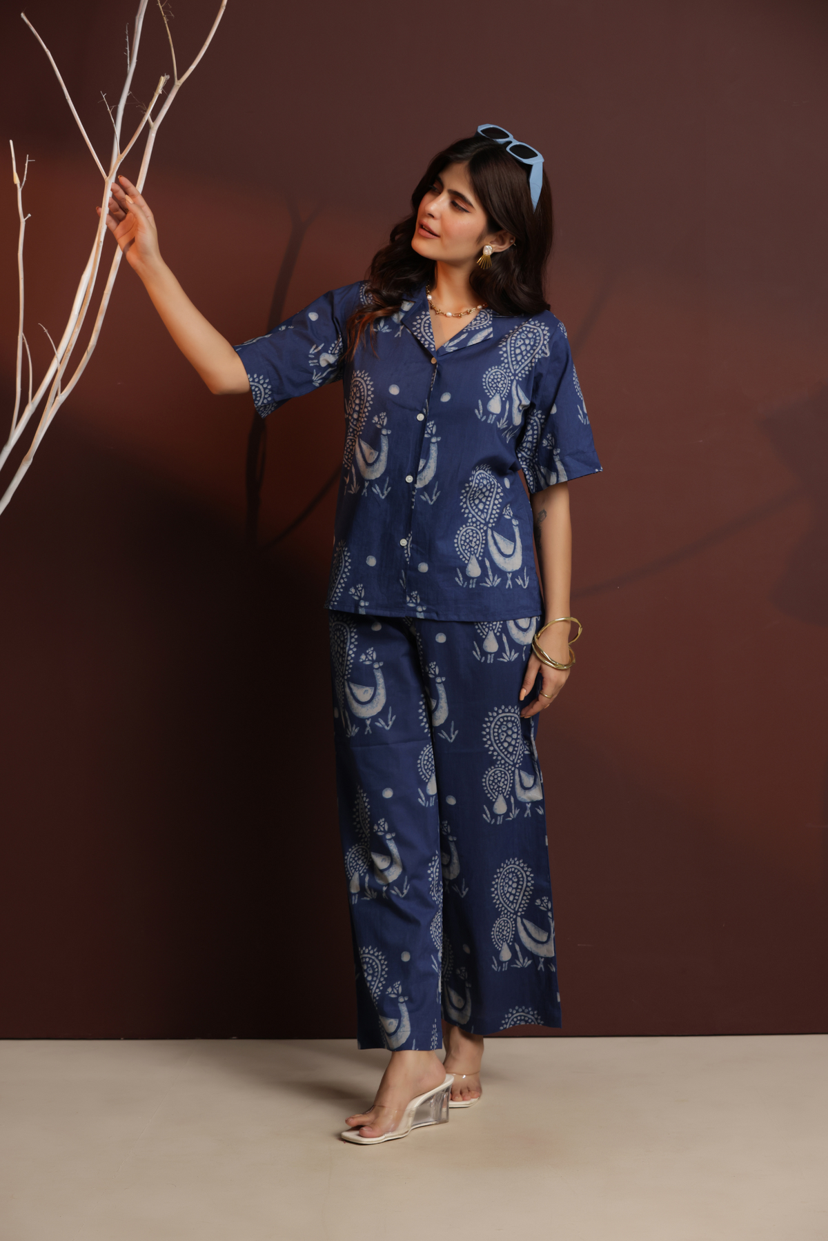 Peacock Bloom Cord-Set