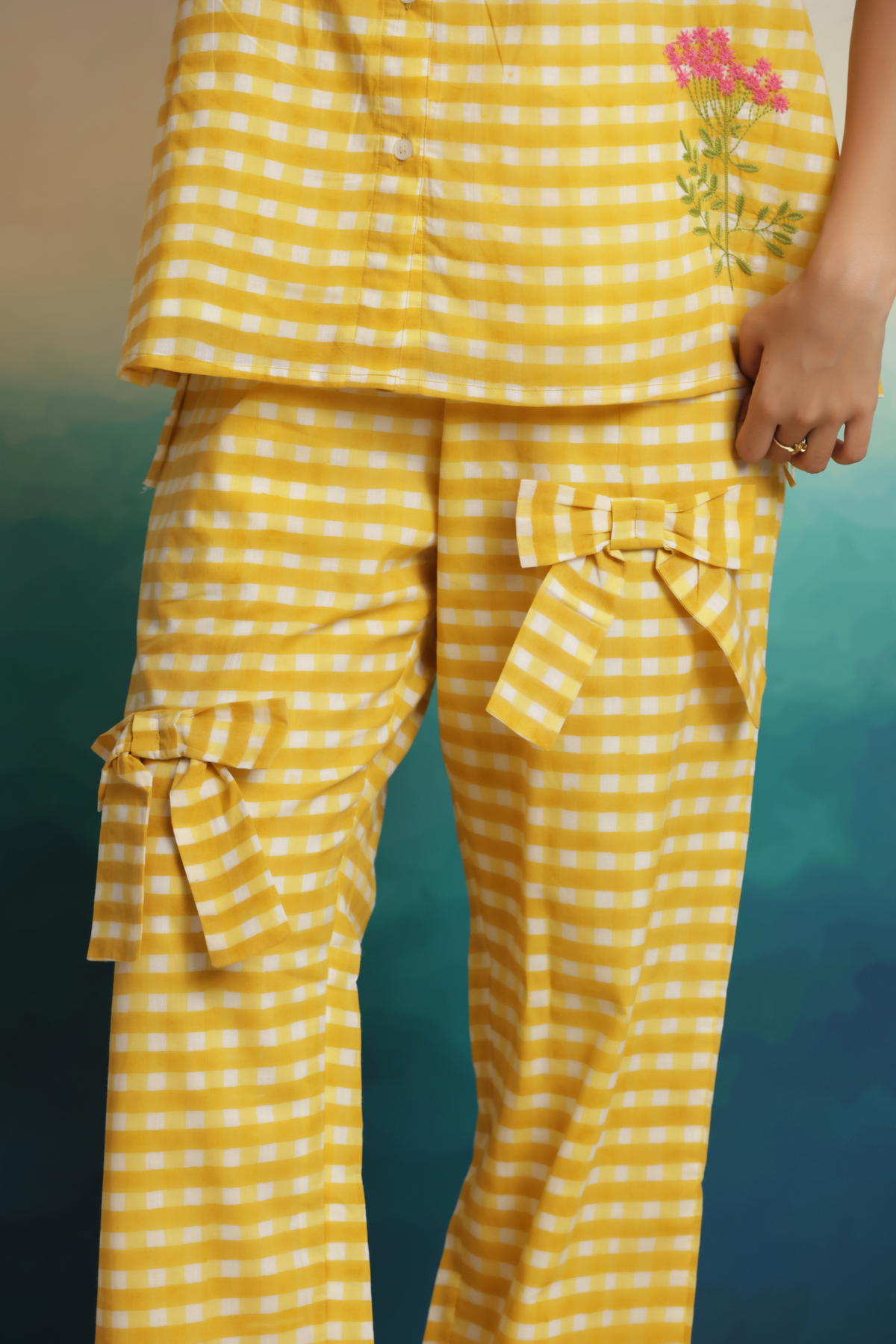 Yellow Bloom Cord Set