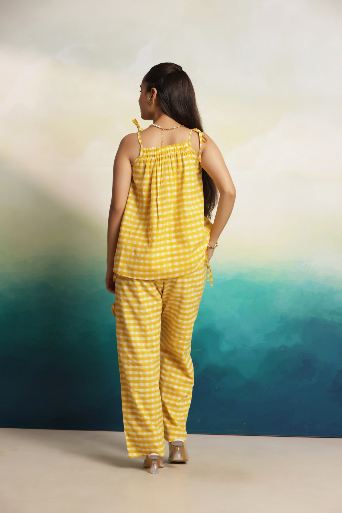 Yellow Bloom Cord Set
