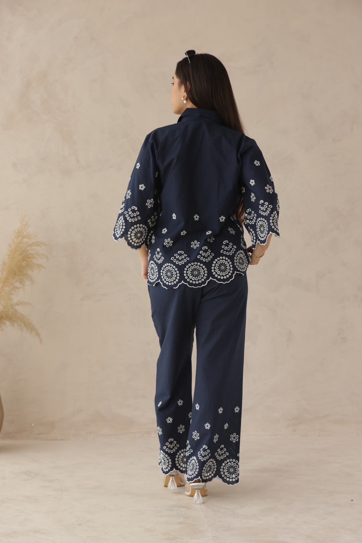 NAVY MUSE CORD SET