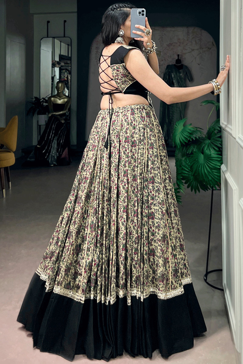 Navratri Special Real Mirror Work Chaniya Choli