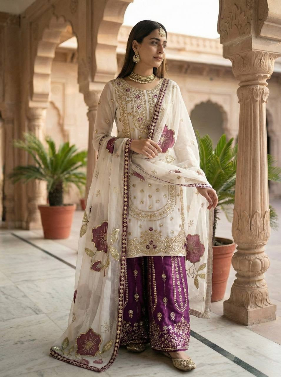 Ruhani Emerald Traditional Ethnic Set