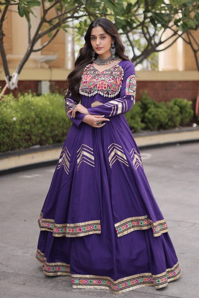 Designer Navratri Special Lehenga Choli For Teenage Girl