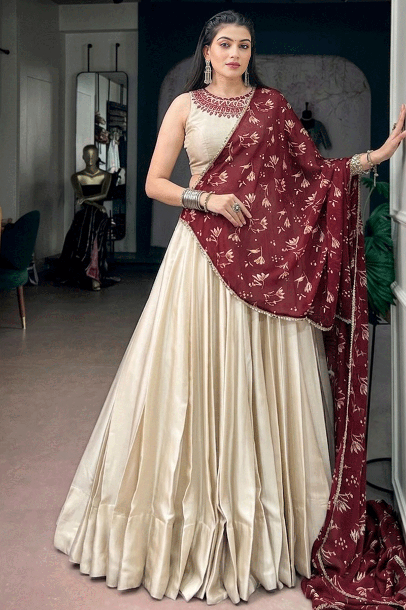 Navratri Special Real Mirror Work Lehenga Choli