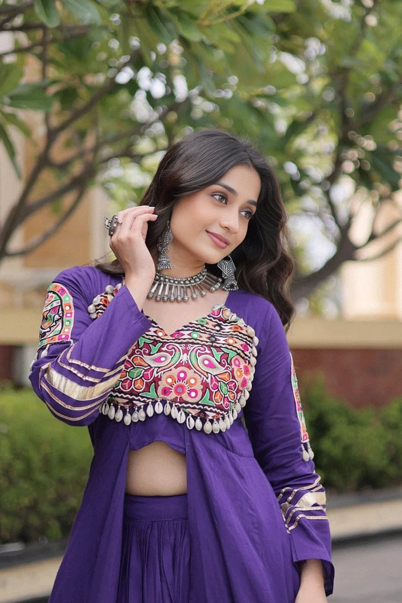 Designer Navratri Special Lehenga Choli For Teenage Girl