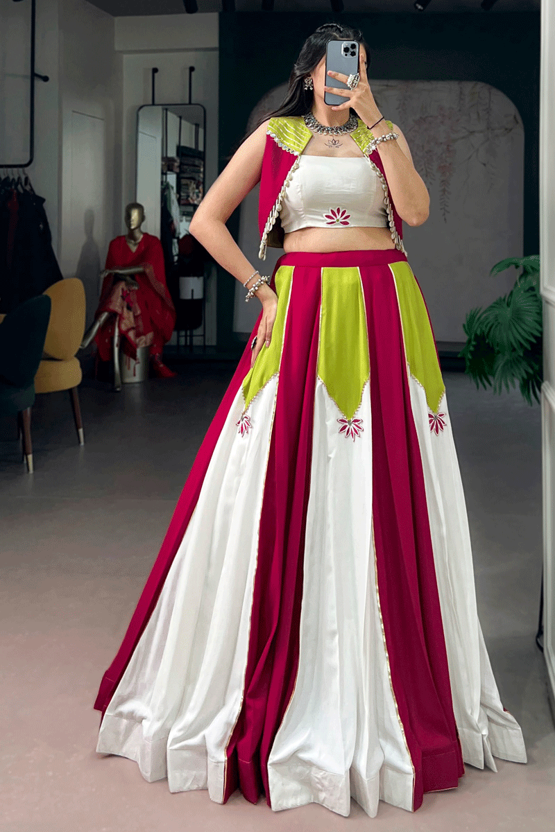 Navratri Special Traditional Multicolour Ghagra Choli