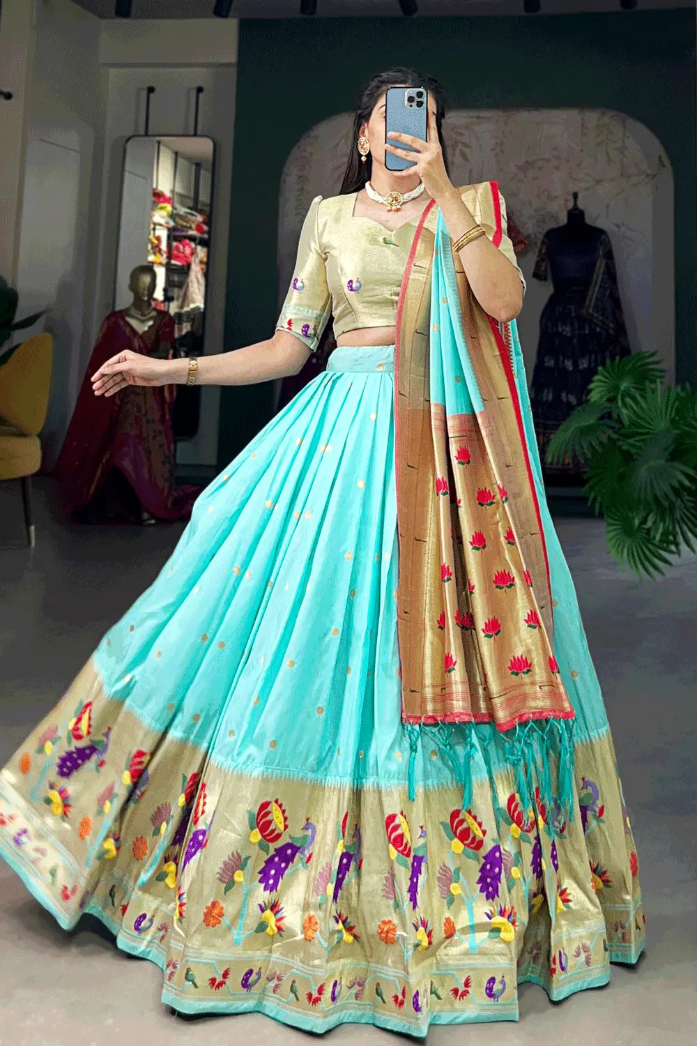 Latest Gujarati Navratri Lehenga Choli Online