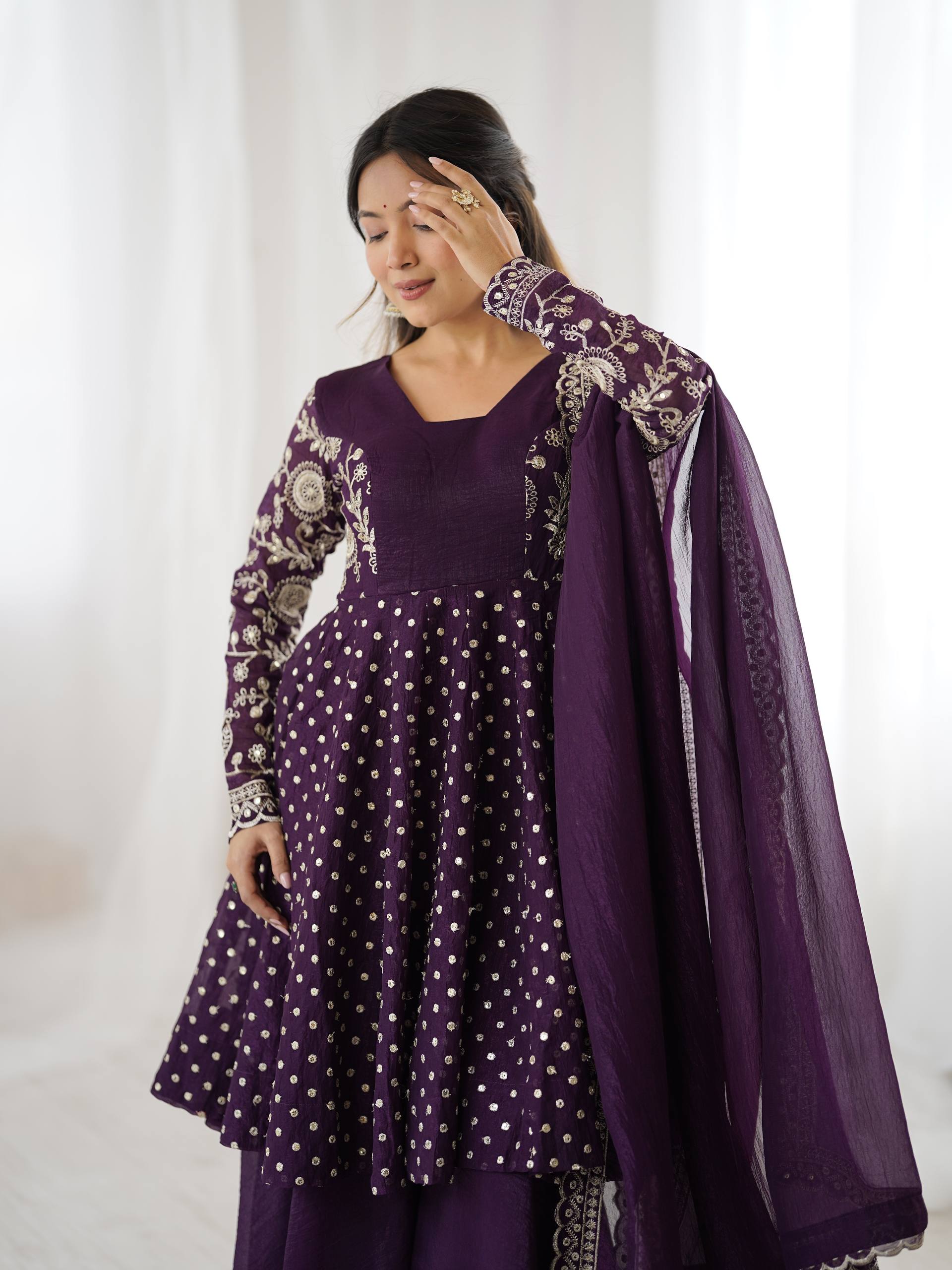 Navira Shine Sharara Set