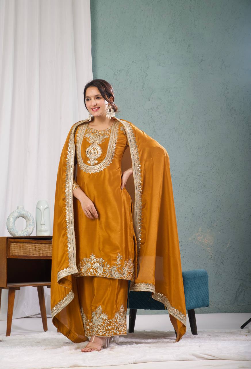 Ziyana Chinnon Code Luxe Suit Set