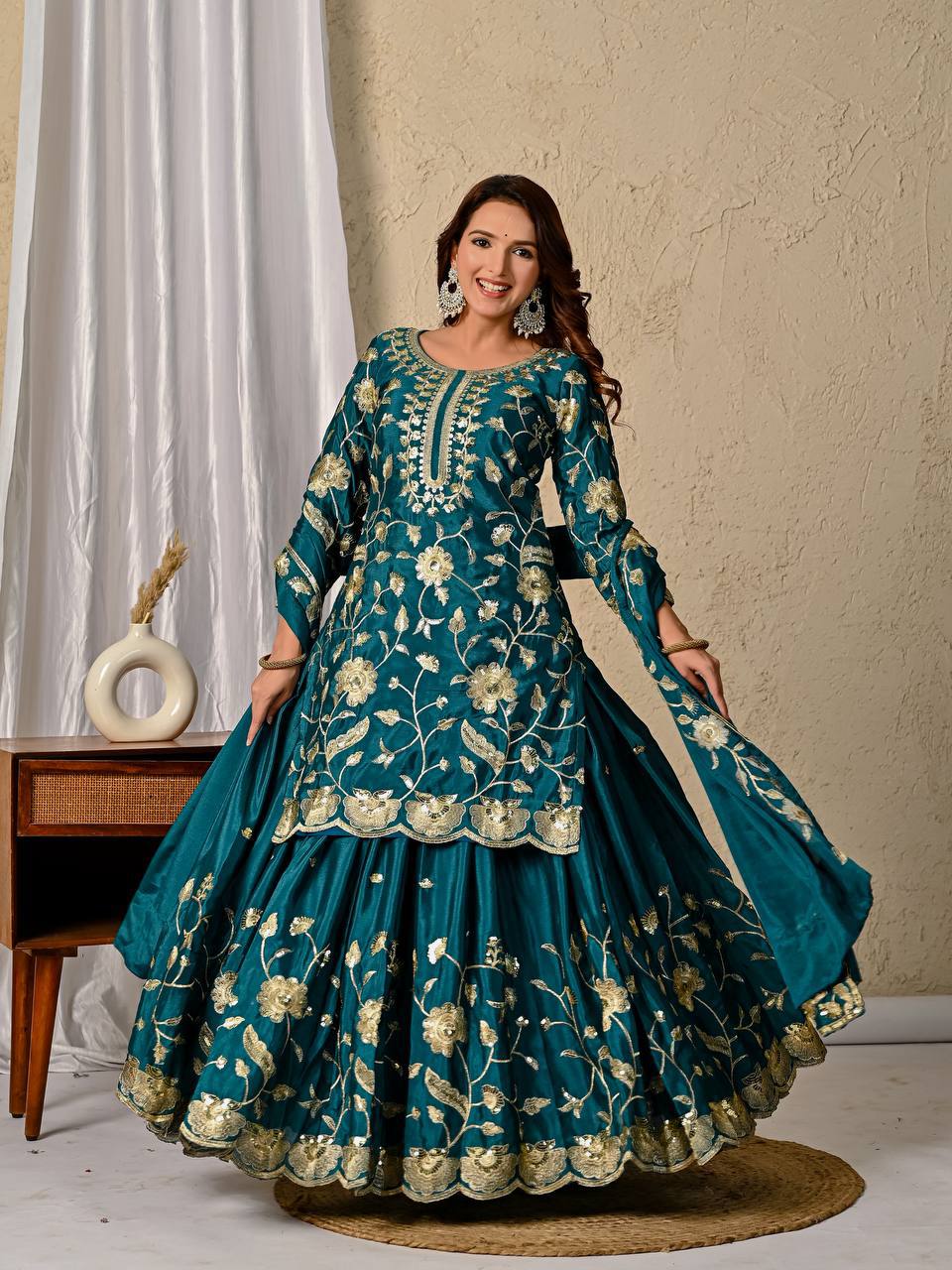 Elowen Chinnon Lehenga Luxe Set