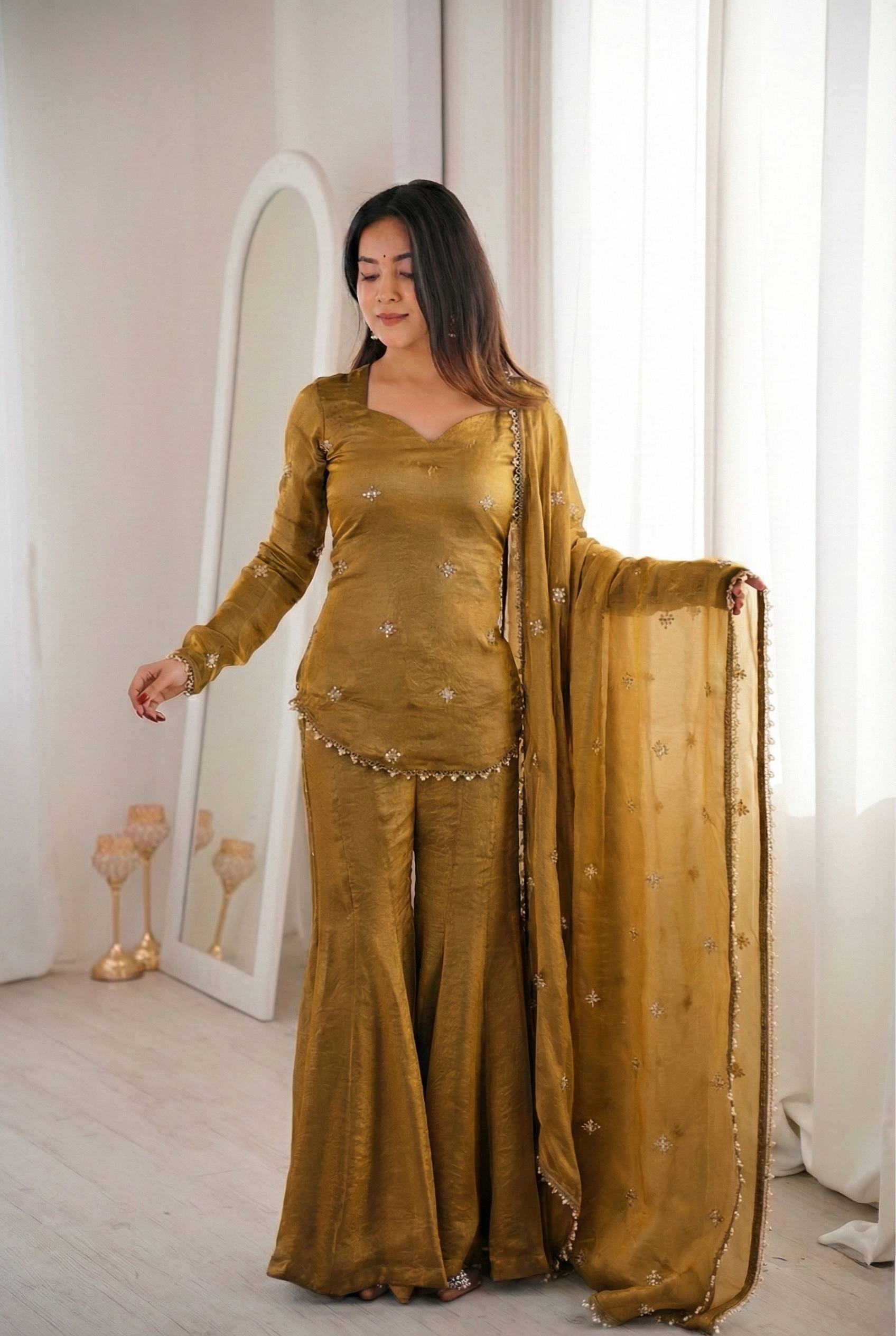 Elzora Flair Sharara Set