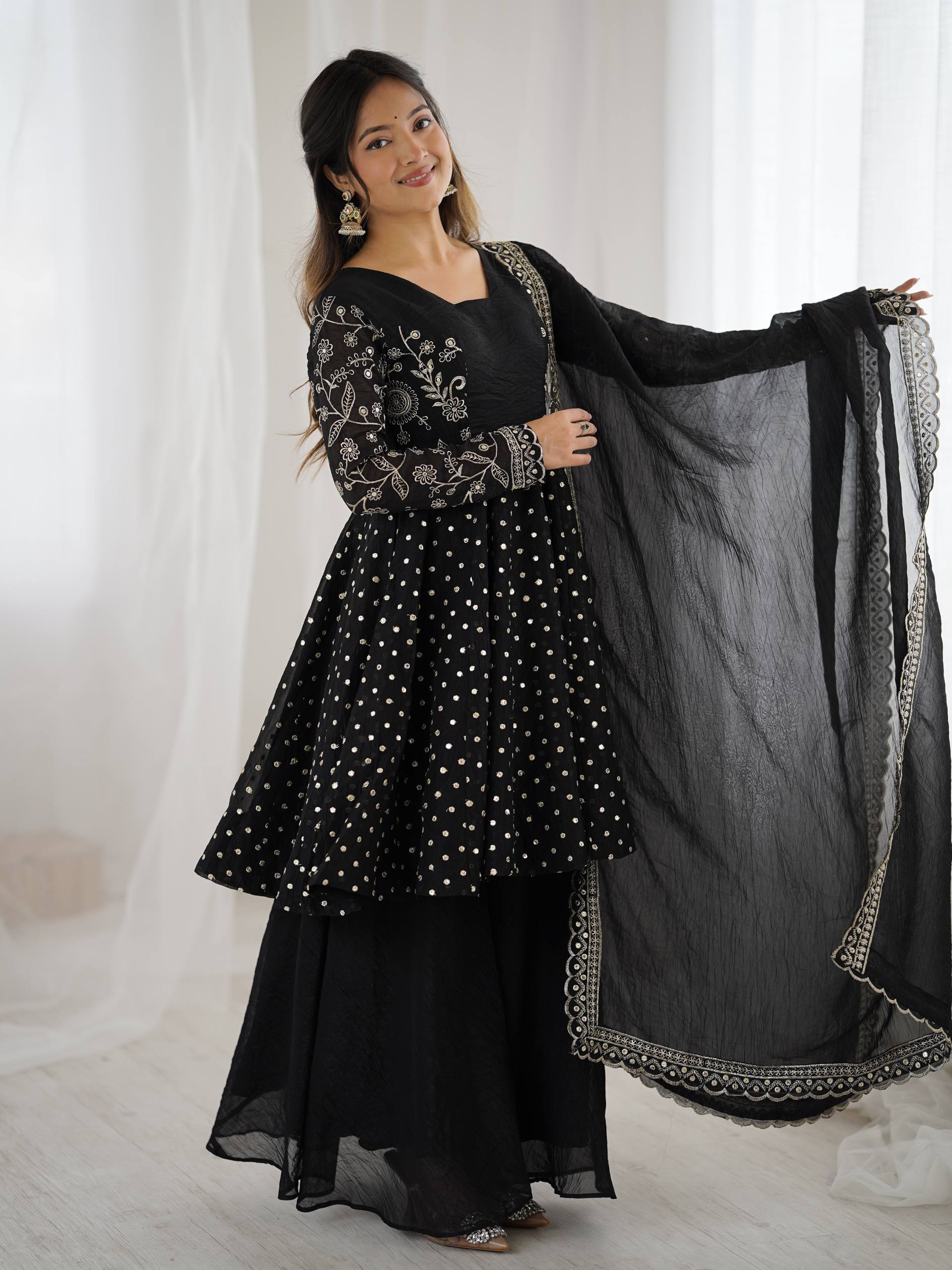 Navira Shine Sharara Set