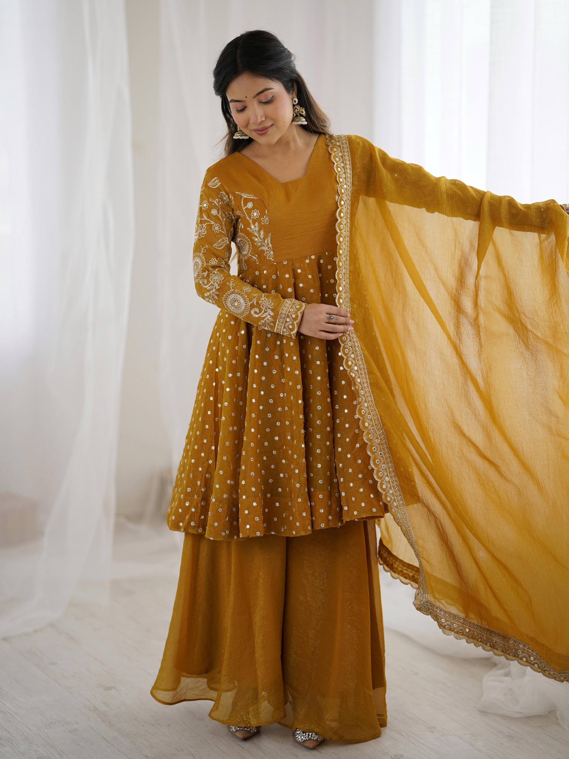 Navira Shine Sharara Set