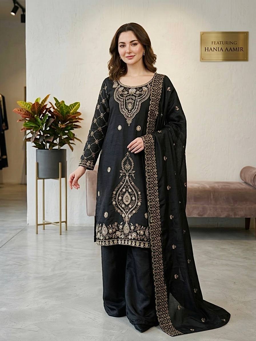 Azeeva Gmy Choo Beads Sharara Set