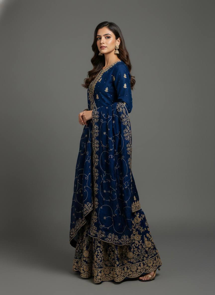 Azeeva gmy Silk Elegance Palazzo Set