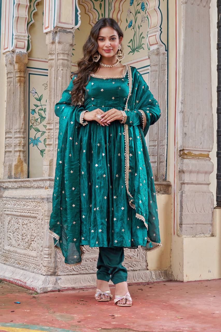 Velnira Fendi Silk Elegance Suit