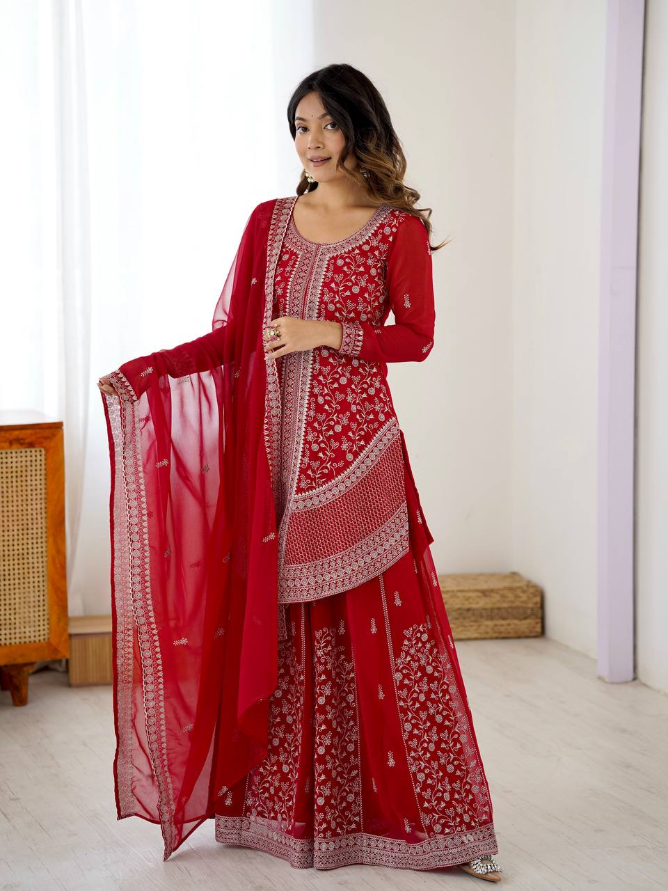 Aarohi Shaded Palazzo Set