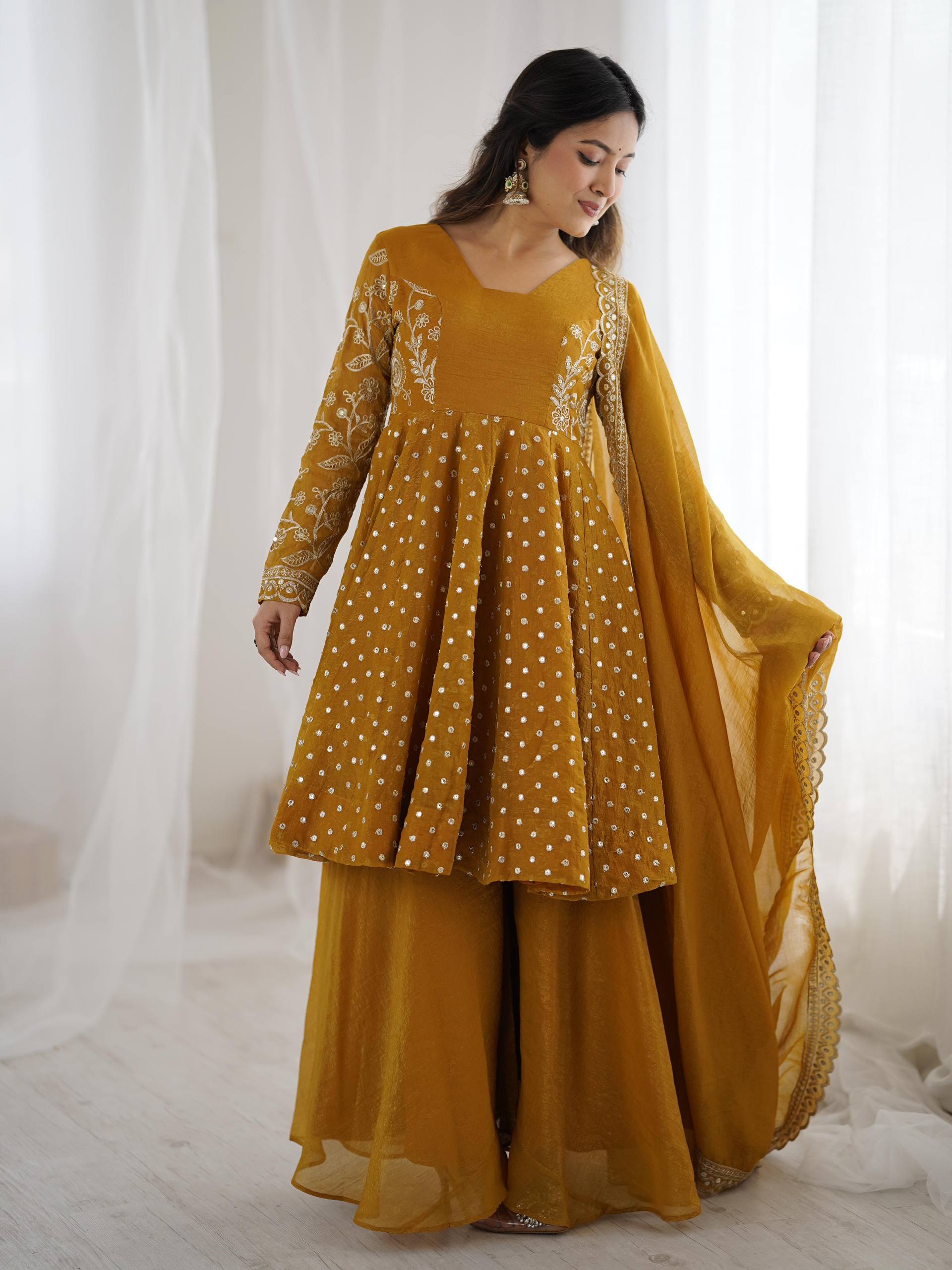 Navira Shine Sharara Set
