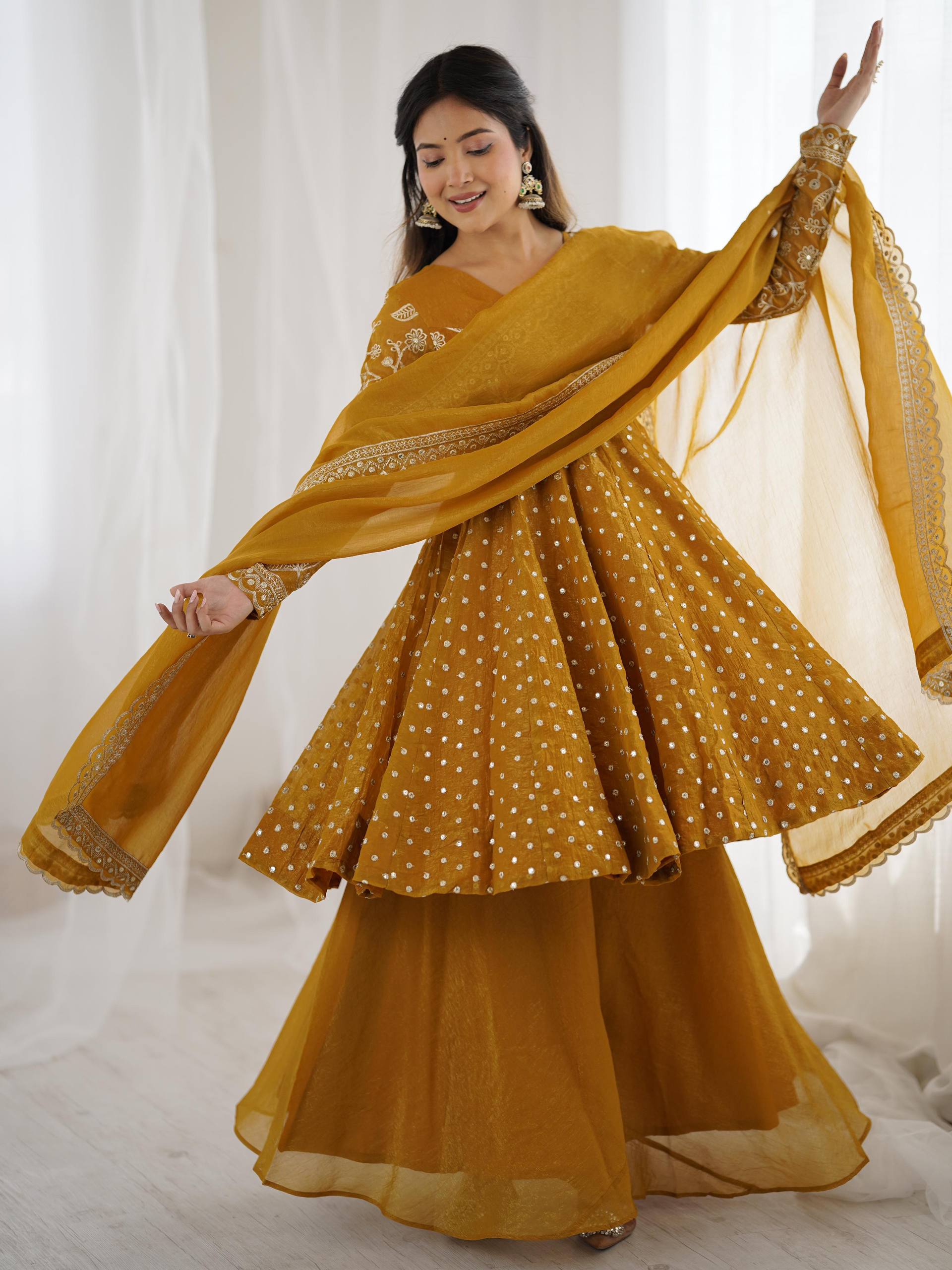 Navira Shine Sharara Set