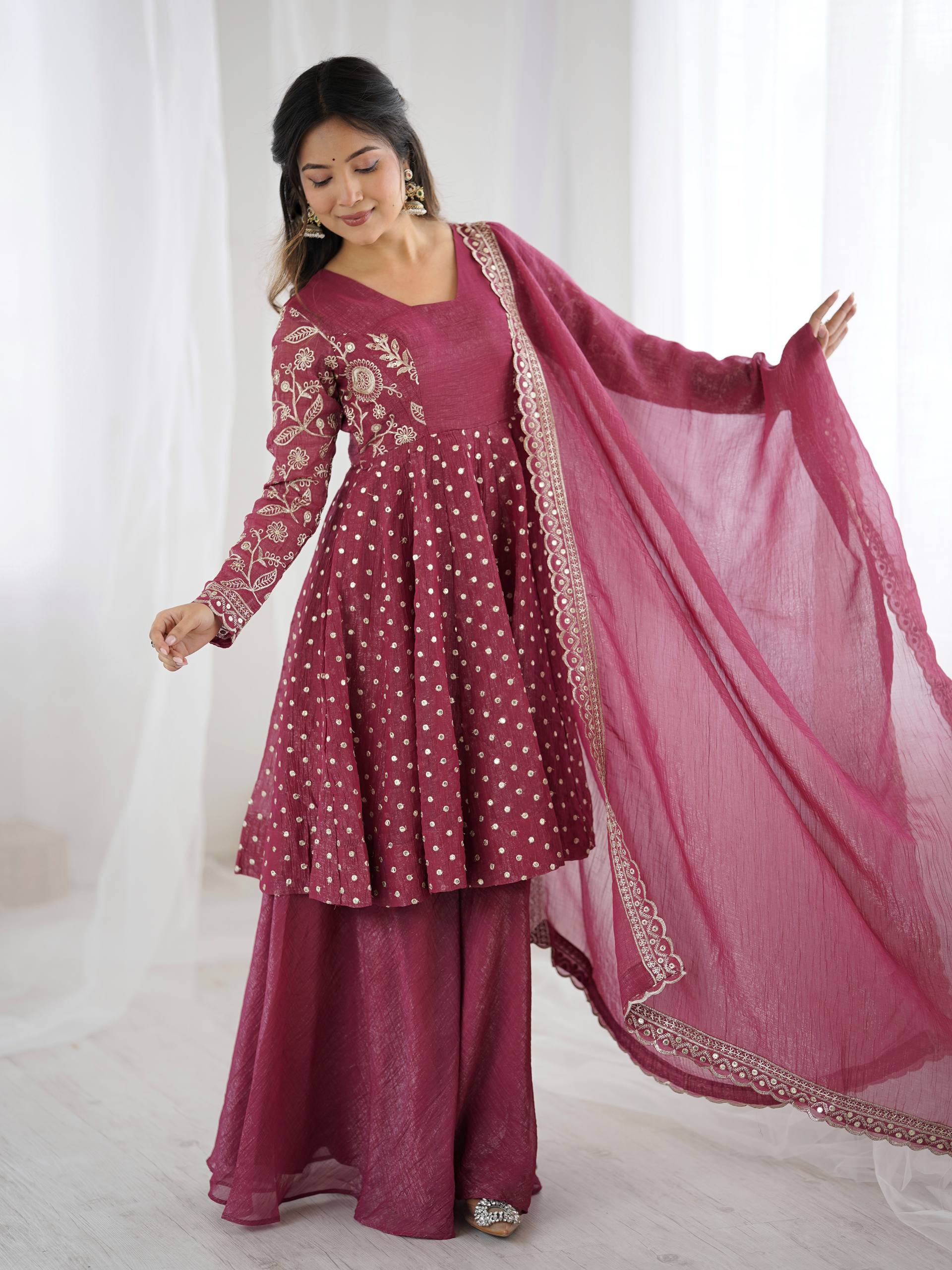 Navira Shine Sharara Set