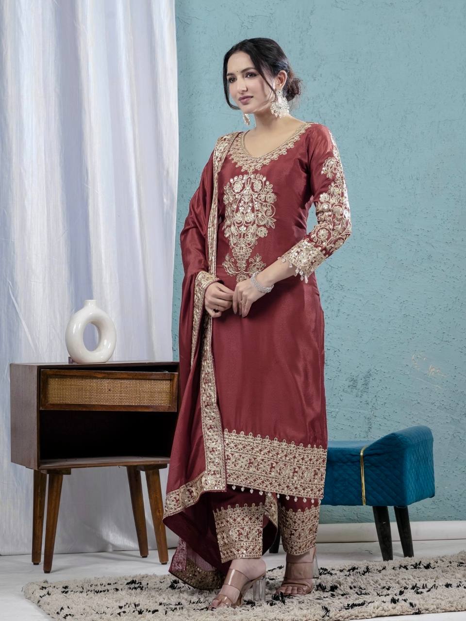 Elyra Chinnon Code Grace Suit Set