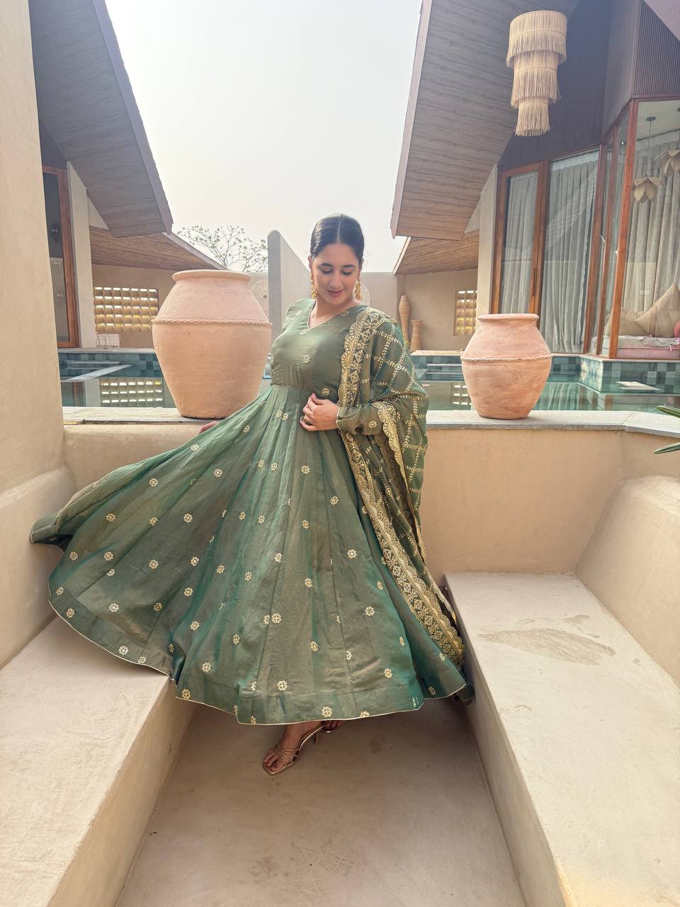 Elmira Moss Fendy Anarkali Set