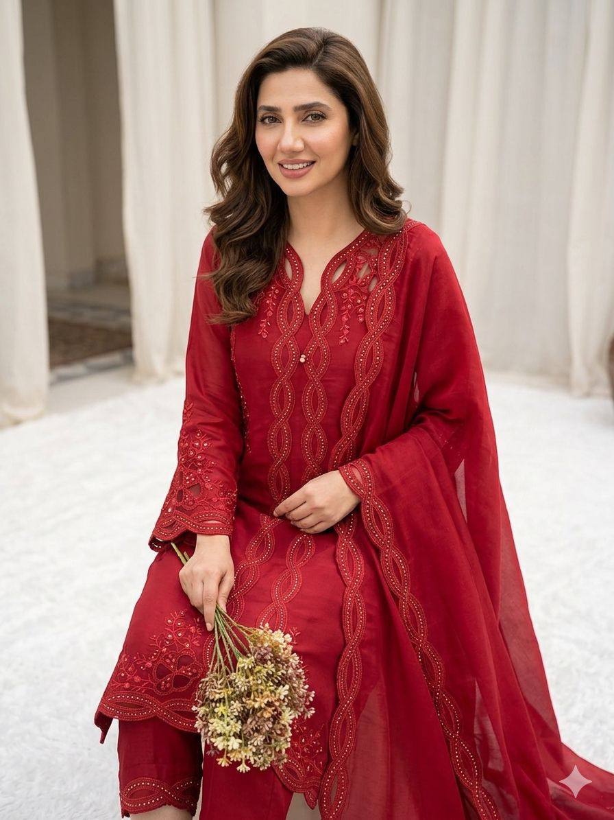 Nooraya Chanderi Shrug Palazzo Set