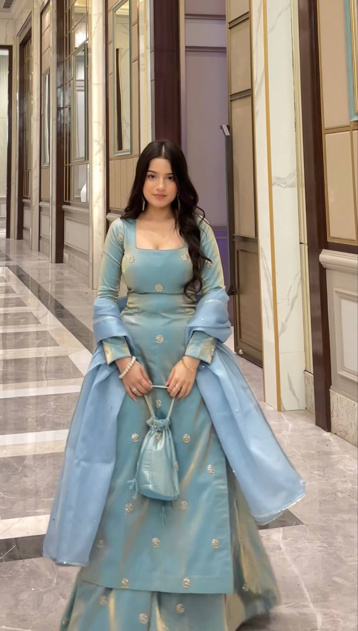 Meher Noor Luxe Sharara Set