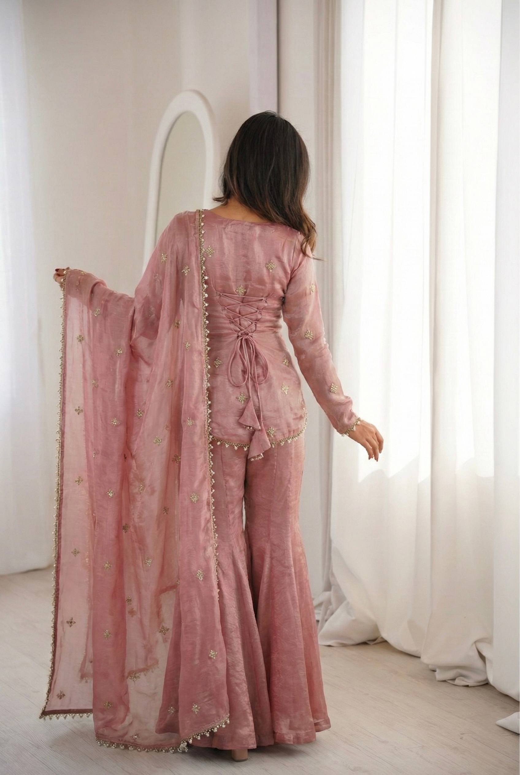 Elzora Flair Sharara Set