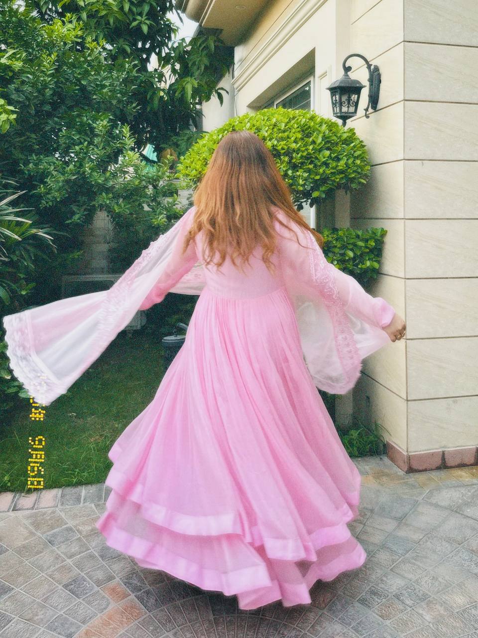 Zyrelia Georgette Palazzo Suit Set