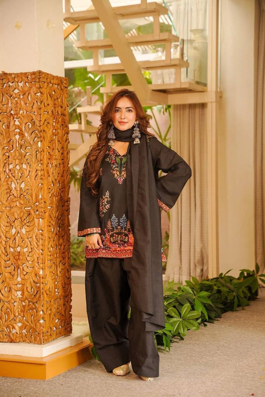 Reyaanshi Floral Dusk Set
