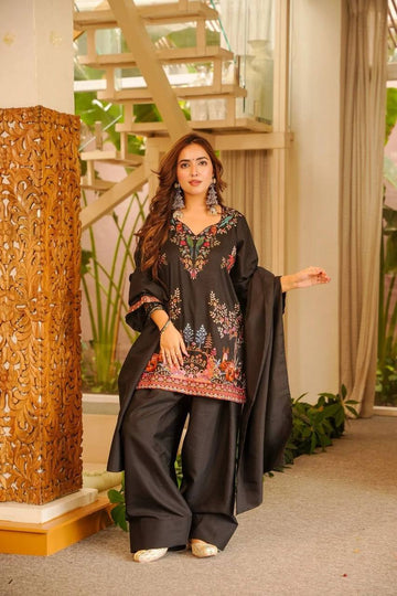 Reyaanshi Floral Dusk Set
