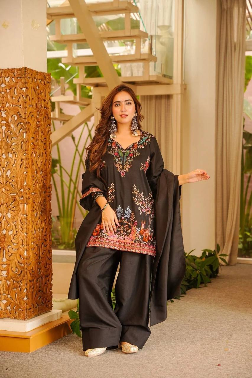 Reyaanshi Floral Dusk Set