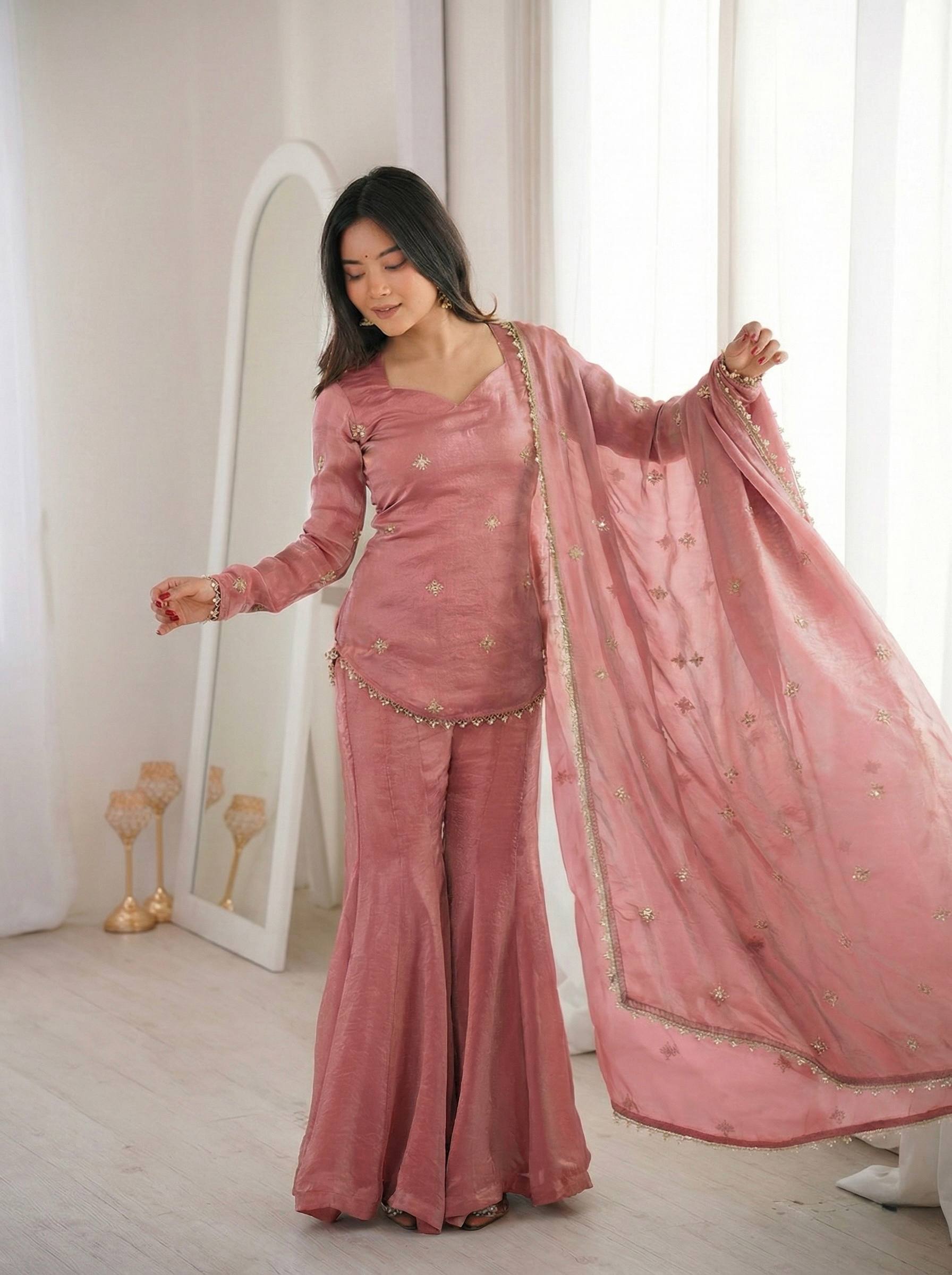 Elzora Flair Sharara Set
