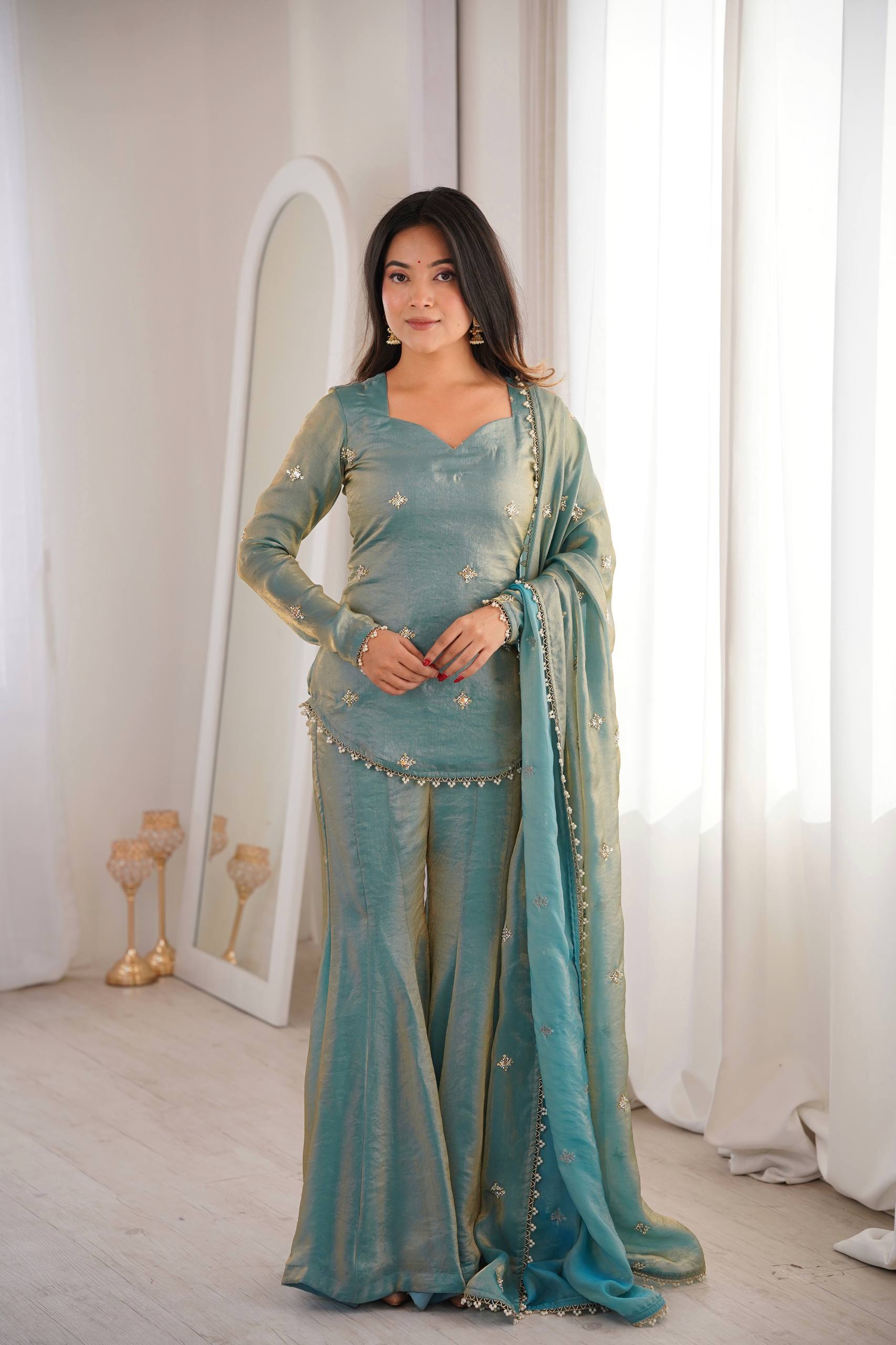 Elzora Flair Sharara Set